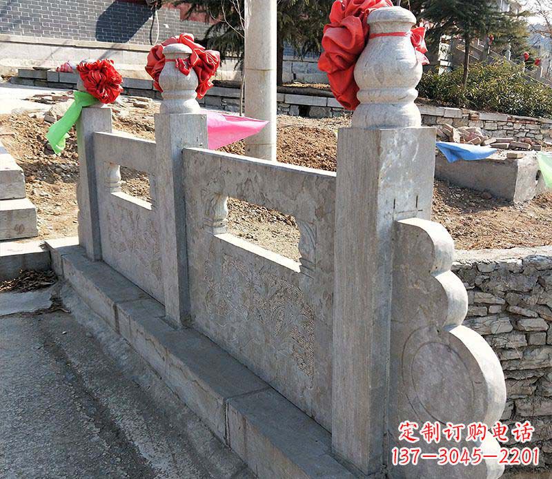 运城公园定制石栏板雕塑