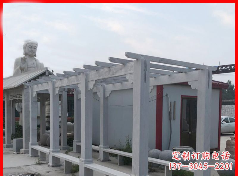 运城 专业定制公园大理石石雕长廊