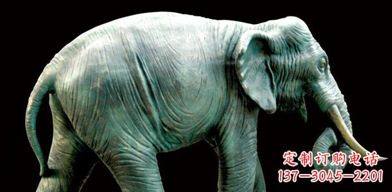 运城铜雕大象——艺术精灵的完美融合