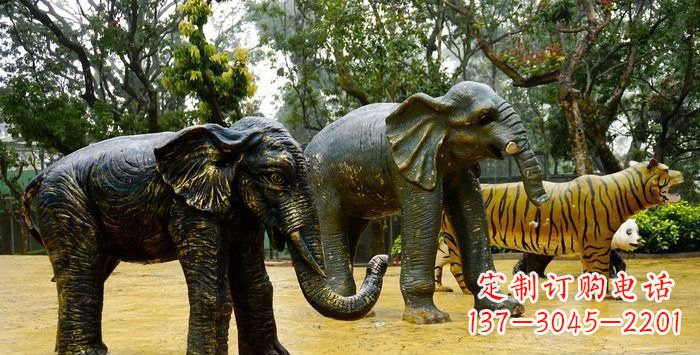运城大象雕塑铜雕