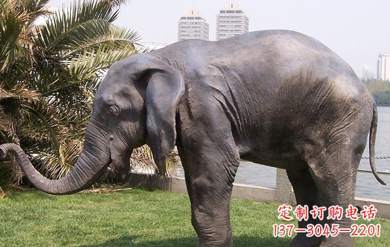 运城高品质铜质大象雕塑