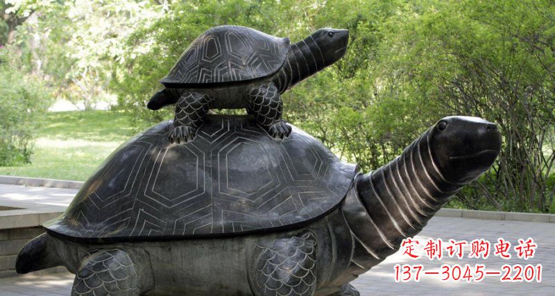运城铜质乌龟景观雕塑
