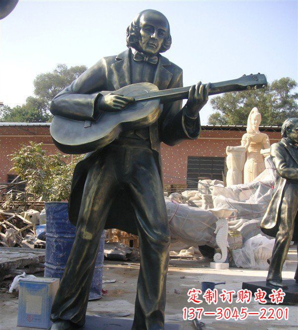 运城高端精致吉他雕塑