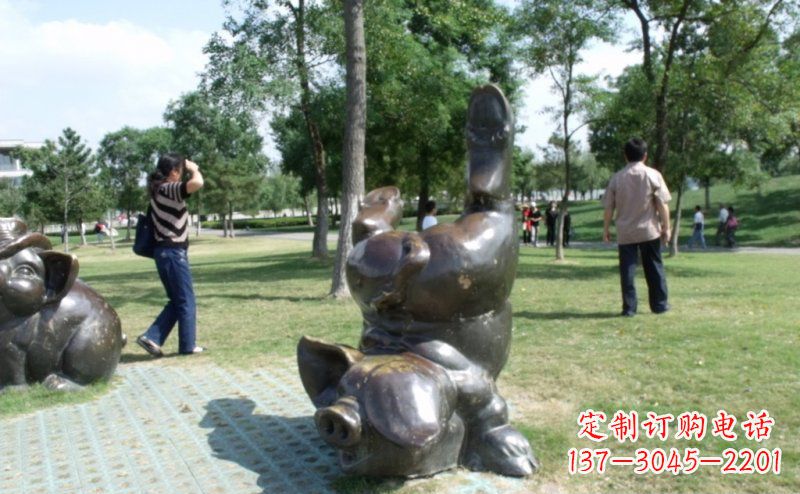 运城产品名称中领雕塑铜质动物雕塑