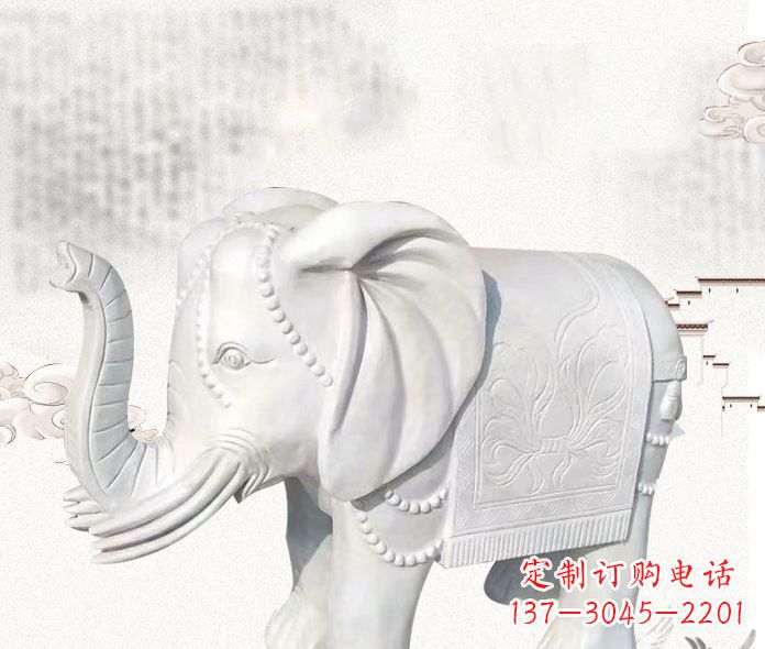 运城大象雕塑——十分优雅的艺术品