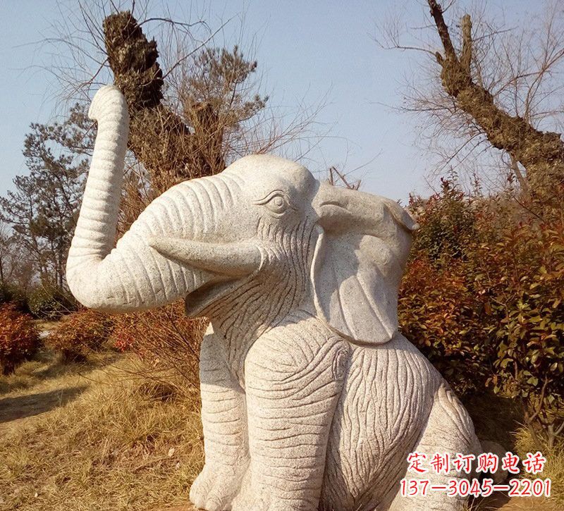 运城耐候钢大象雕塑