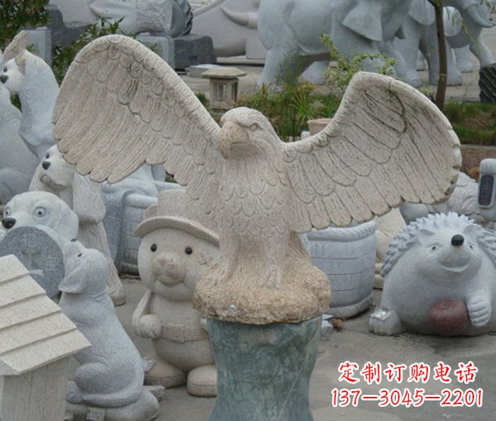 运城令人叹为观止的老鹰石雕