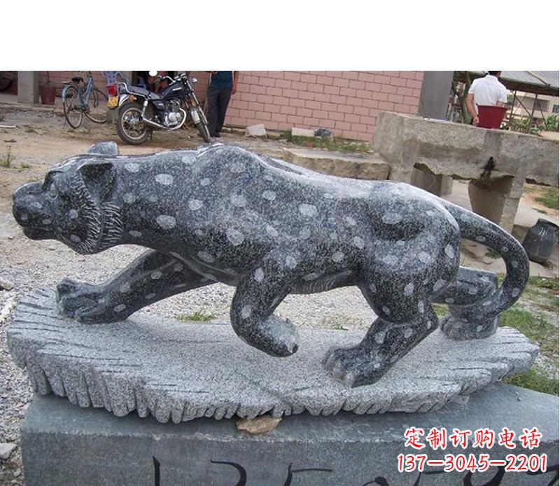 运城华美动物猎豹石雕