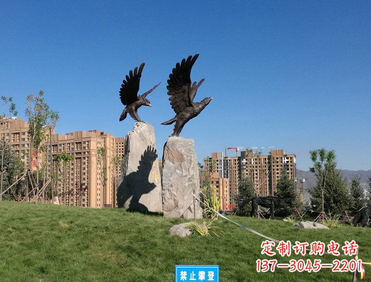 运城全新设计的精致老鹰雕塑