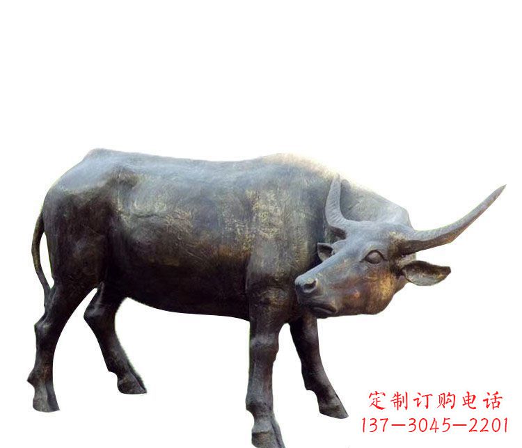 运城优质静谧水牛铜雕