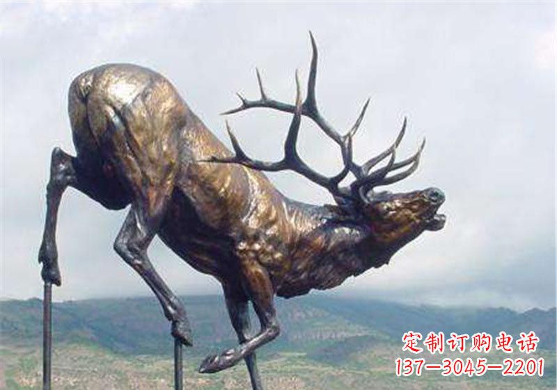 运城铜雕动物雕塑——把自然的美传递给大家