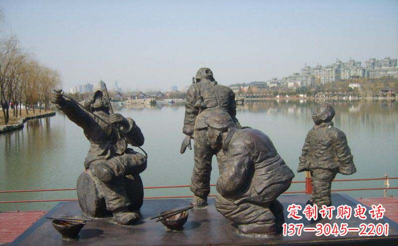 运城精美中式二胡雕塑