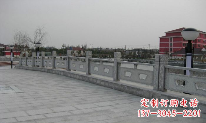 运城公园仿古石栏板 (2)