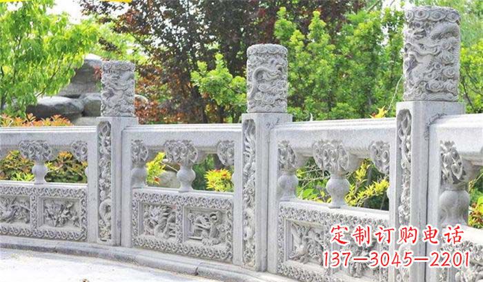 运城公园仿古石栏板雕塑