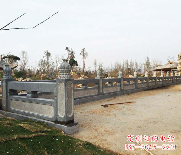 运城公园仿古石栏板景观石雕