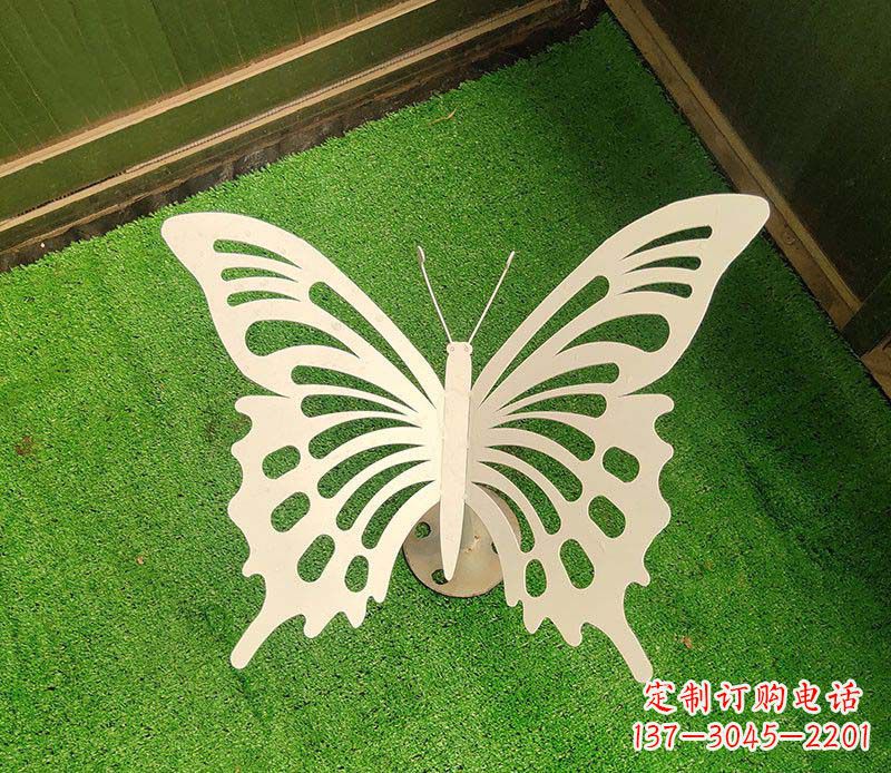 运城优雅迷人的蝴蝶不锈钢雕塑