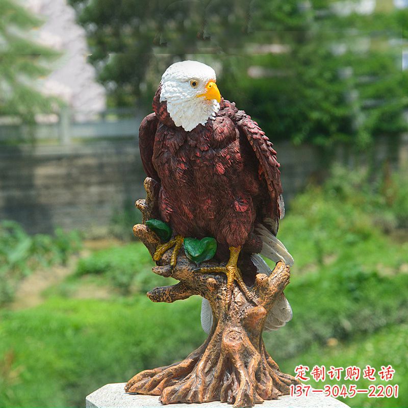 运城金羽老鹰玻璃钢雕塑