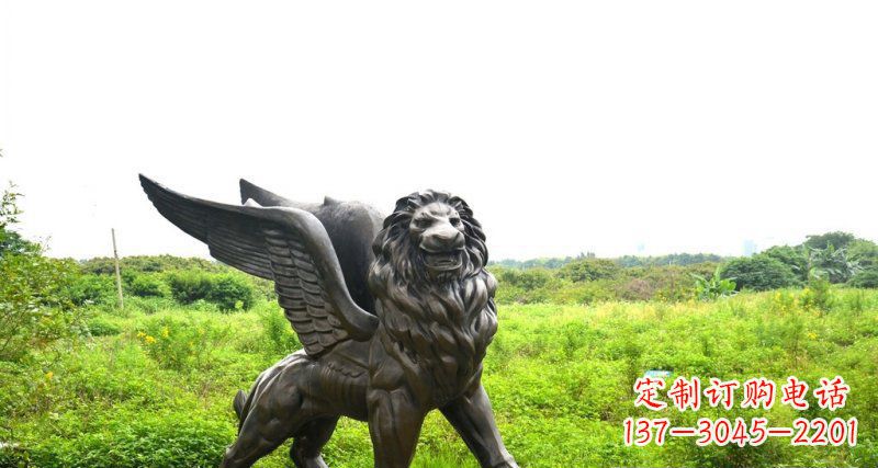 运城中领雕塑精美的动物铜雕