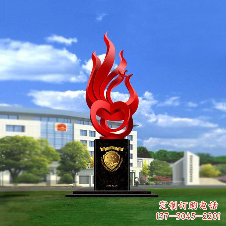 运城精致凤凰不锈钢雕塑