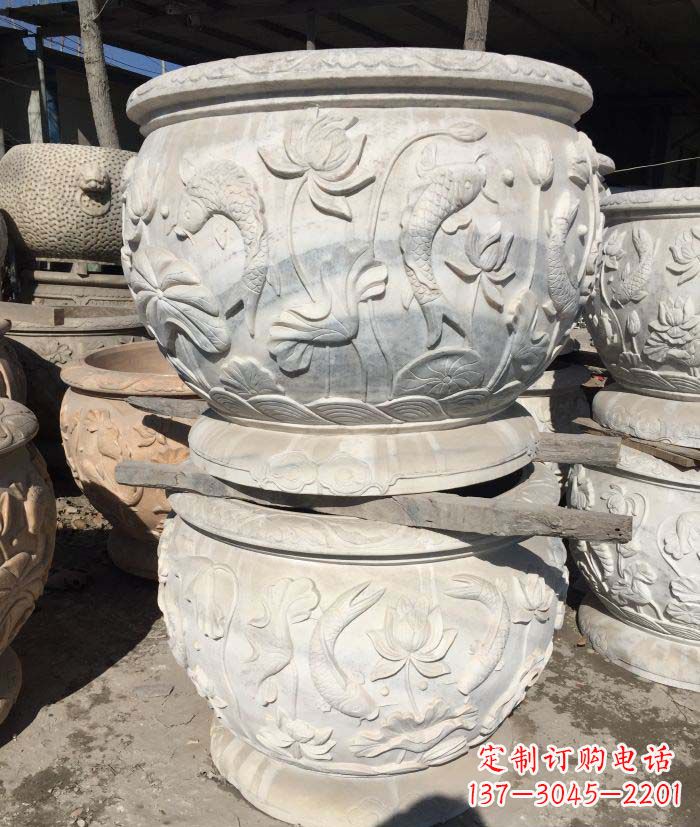 运城精美荷花雕塑 彰显优雅之美