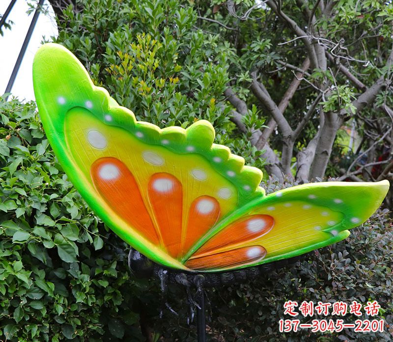 运城玻璃钢仿真蝴蝶雕塑