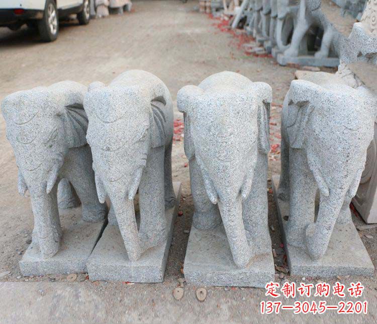 运城优雅流畅的大象雕塑