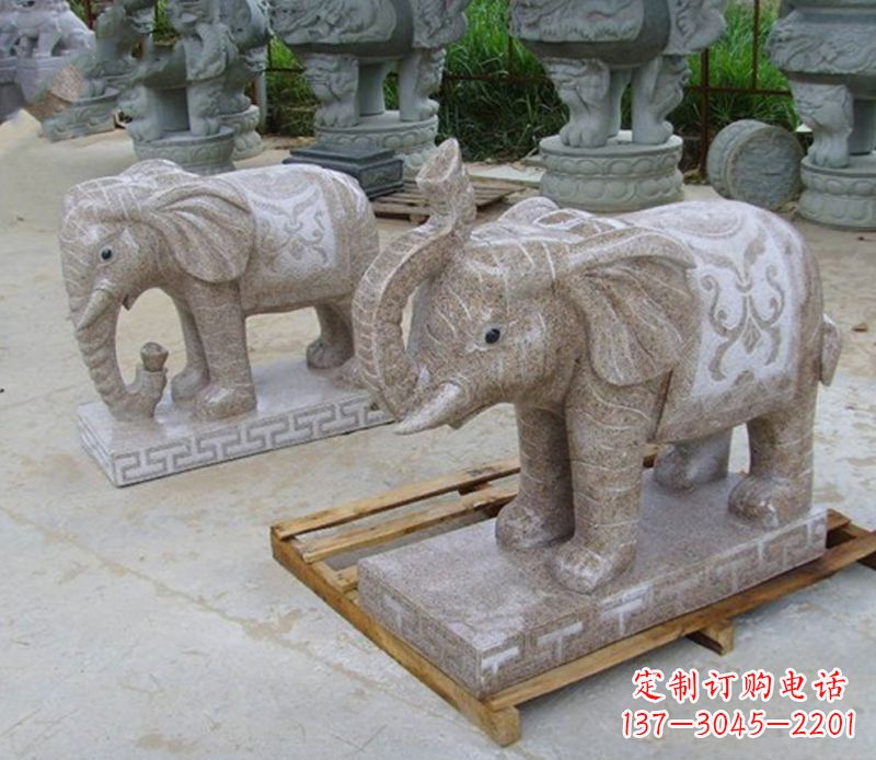 运城精美大象雕塑