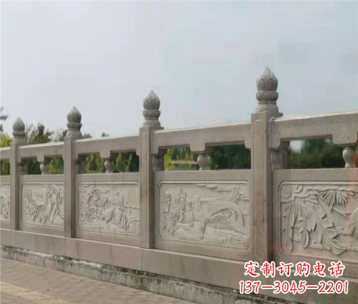 运城泰山大理石浮雕栏板雕塑