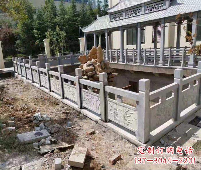 运城精美大理石浮雕栏板,享受雕塑之美