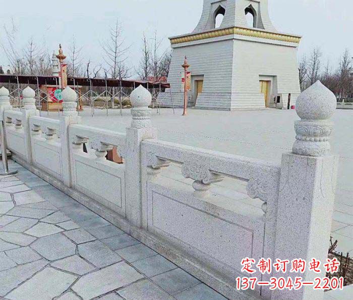 运城精美大理石栏板石雕
