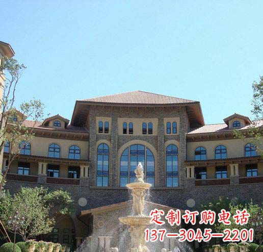 运城公园景观大理石喷泉石雕