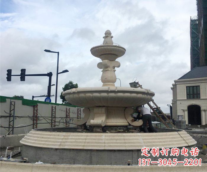 运城品质卓越的定制大型喷泉石雕