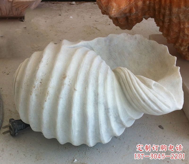 运城中领雕塑海螺雕塑——为公园景观带来海洋特色
