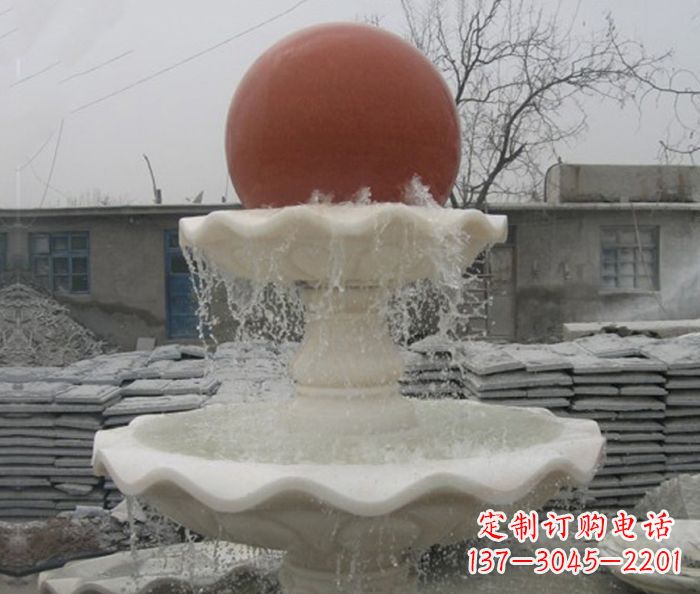 运城精美风水球石雕