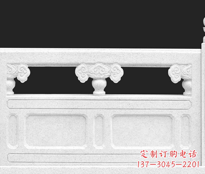 运城汉白玉石栏板雕塑