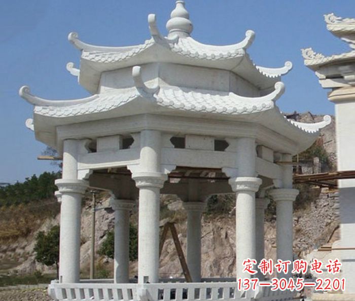 运城专业汉白玉凉亭雕塑