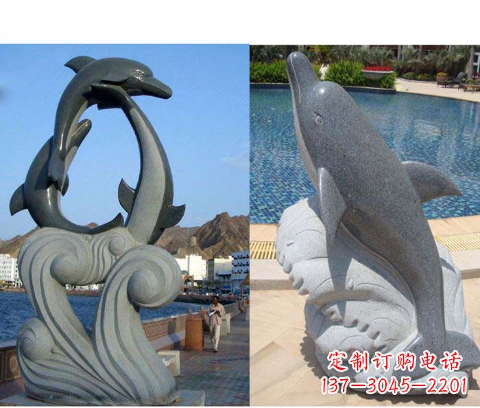 运城艺术精细 海豚雕塑