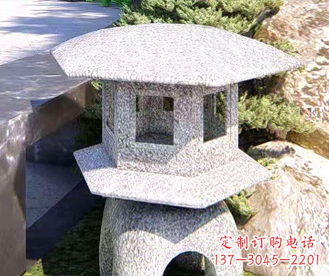 运城石头雕塑灯——点亮公园之美