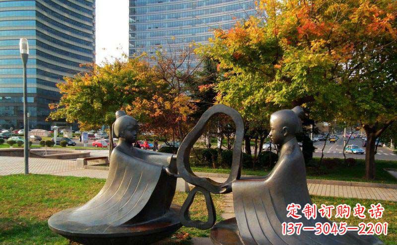 运城传承传统文化,精心打造精美孔融雕塑