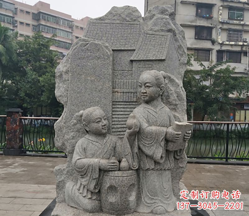 运城高品质孔融让梨石雕