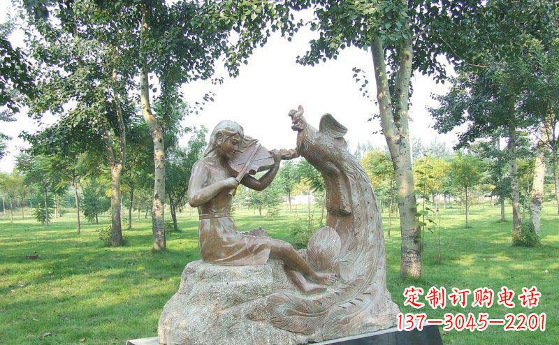 运城艺术精美的凤凰雕塑