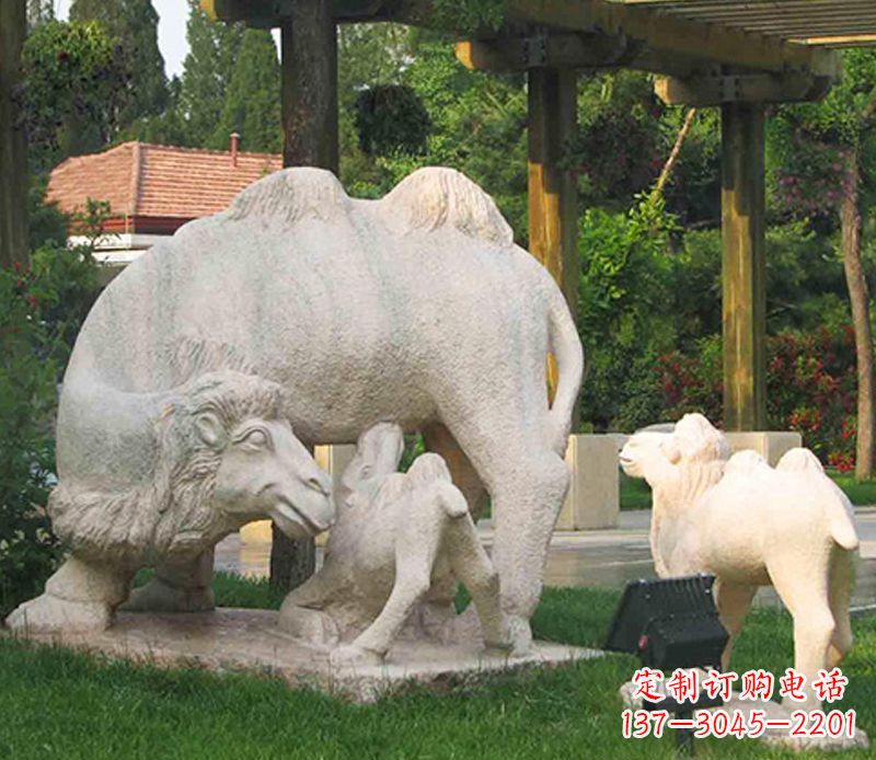 运城高端定制工艺骆驼雕塑