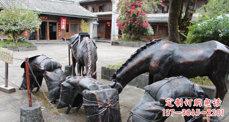 运城中领雕塑定制的铜动物雕塑