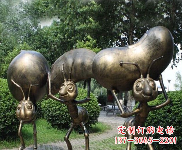 运城雕刻精灵——蚂蚁铜雕