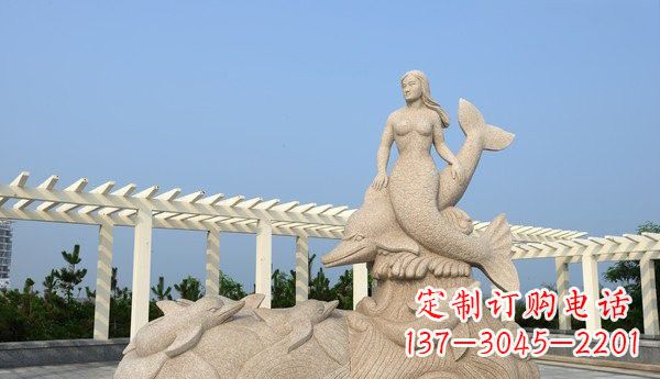 运城中领雕塑 | 精致海豚雕塑