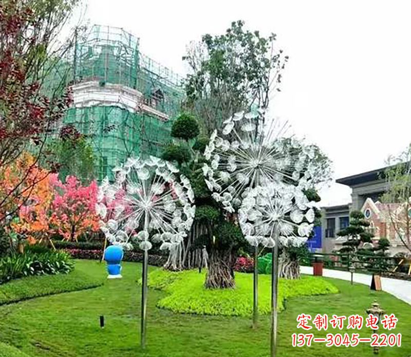 运城公园蒲公英雕塑