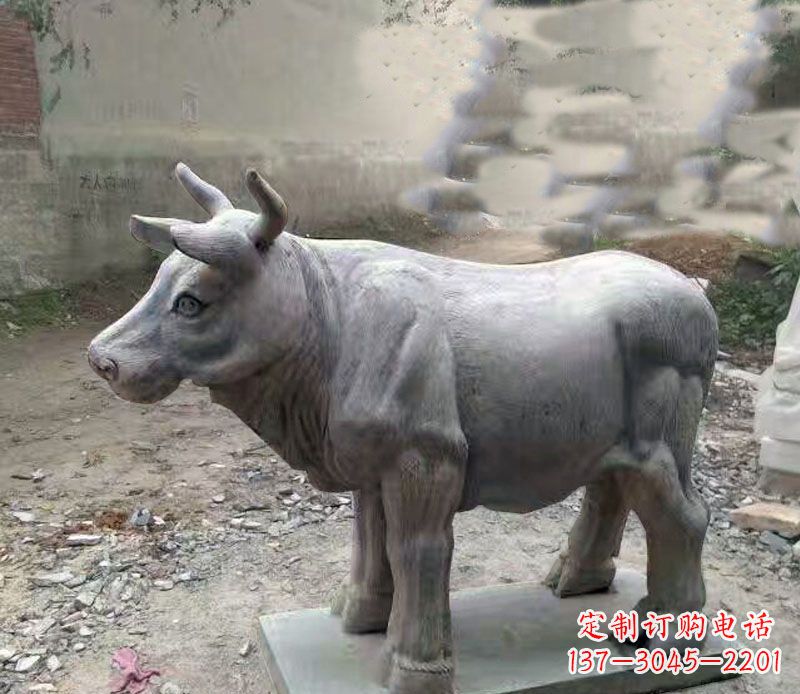 运城艺术匠心 ─── 青石牛石雕塑