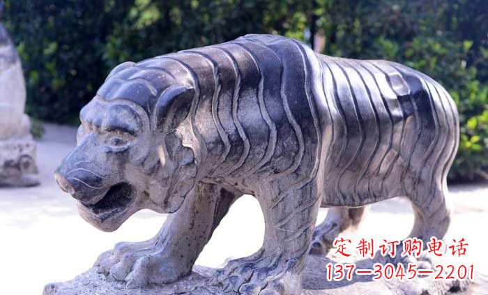 运城青石老虎雕塑——充满力量与美感的艺术品