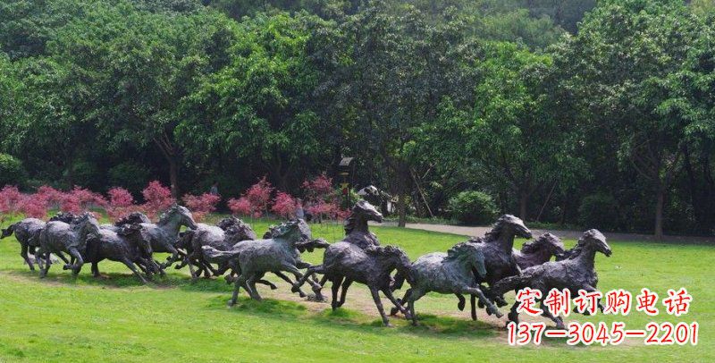 运城中领雕塑精美细腻的动物铜雕
