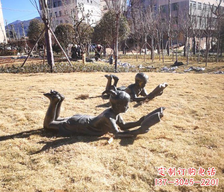 运城精致的儿童仿铜雕塑